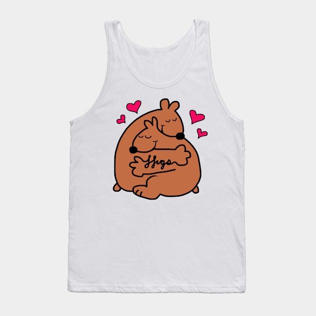 Bear Hugs Tank Top by wolfmanjaq